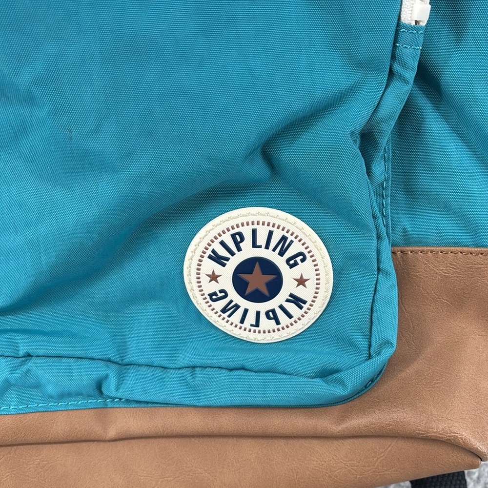 Kipling Convertible Teal Backpack - image 3